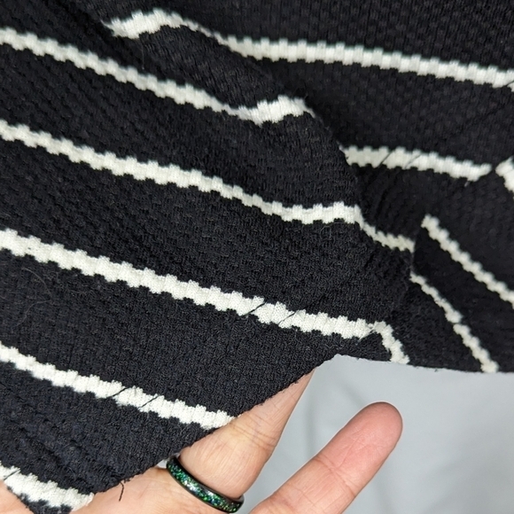 Mango Striped Bodycon Dress Sz XS - Picture 5 of 13